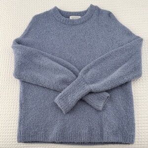 & Other Stories Blue Crew Neck Sweater